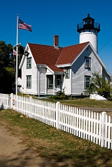 West Chop Lighthouse on Marthas Vineyard in Massachusetts